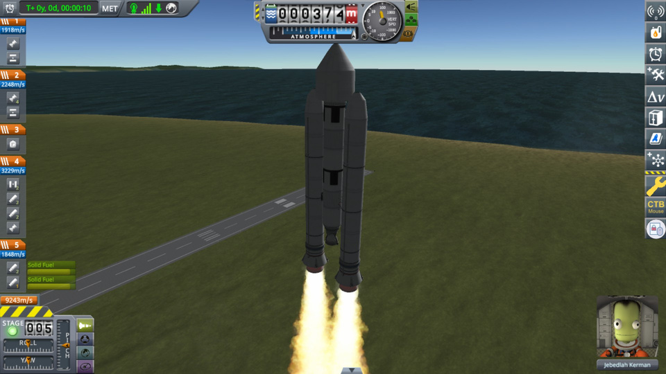 Rocket Staging Simulation