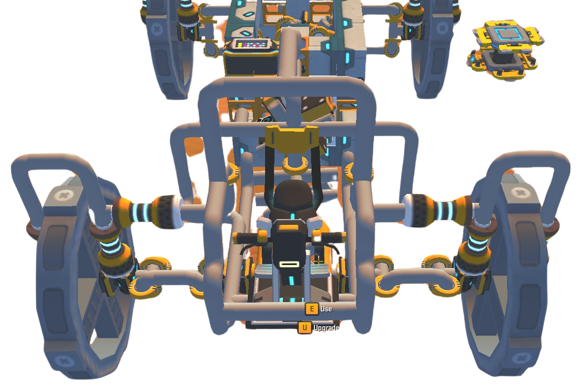 Top-Down Cockpit & Steering