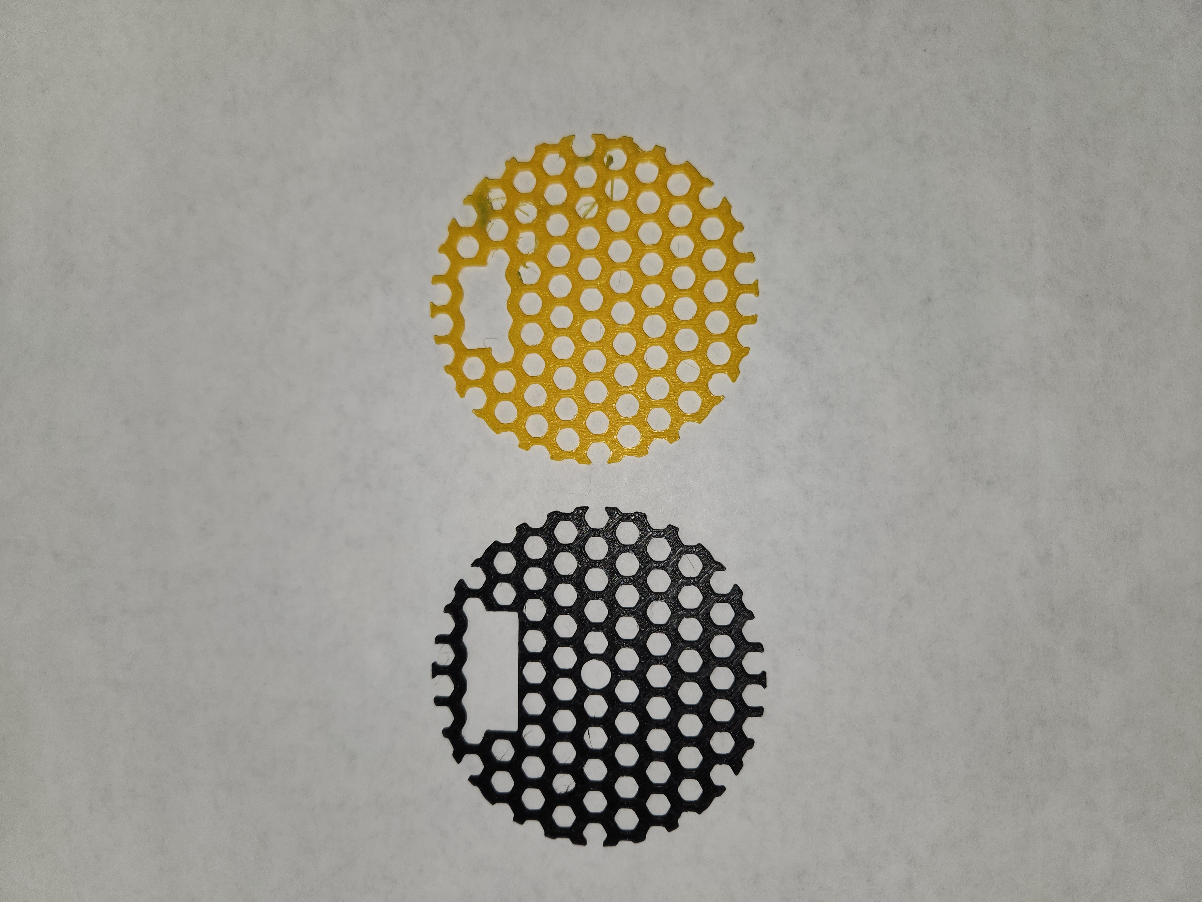 Yellow & Black Faceplates
